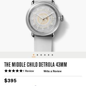 Shinola Detroit Watch NWT